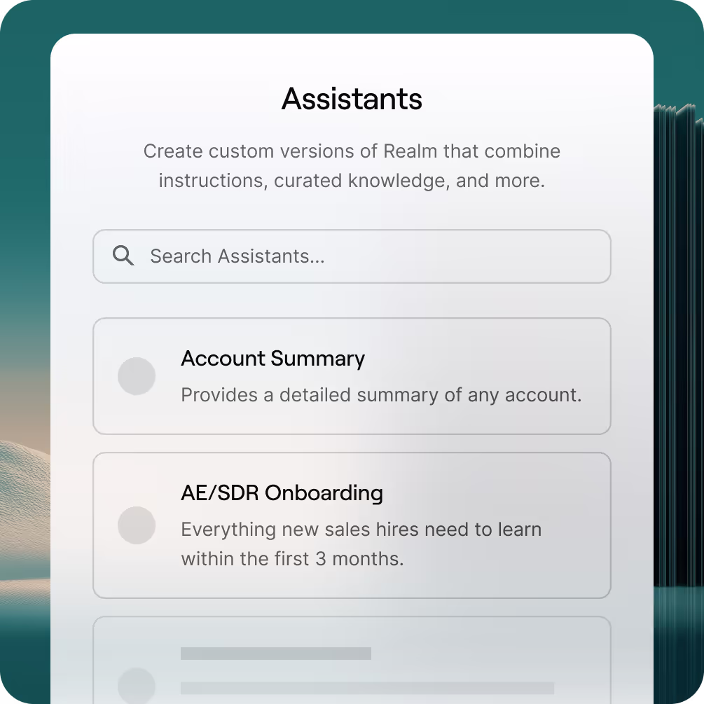 Analytics dashboard mobile interface